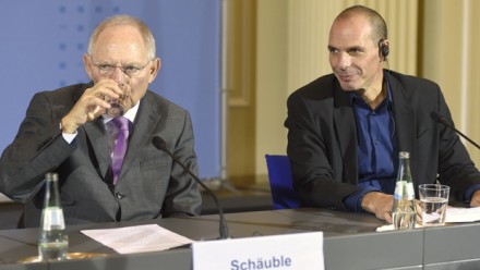 Varoufakis vs Schauble